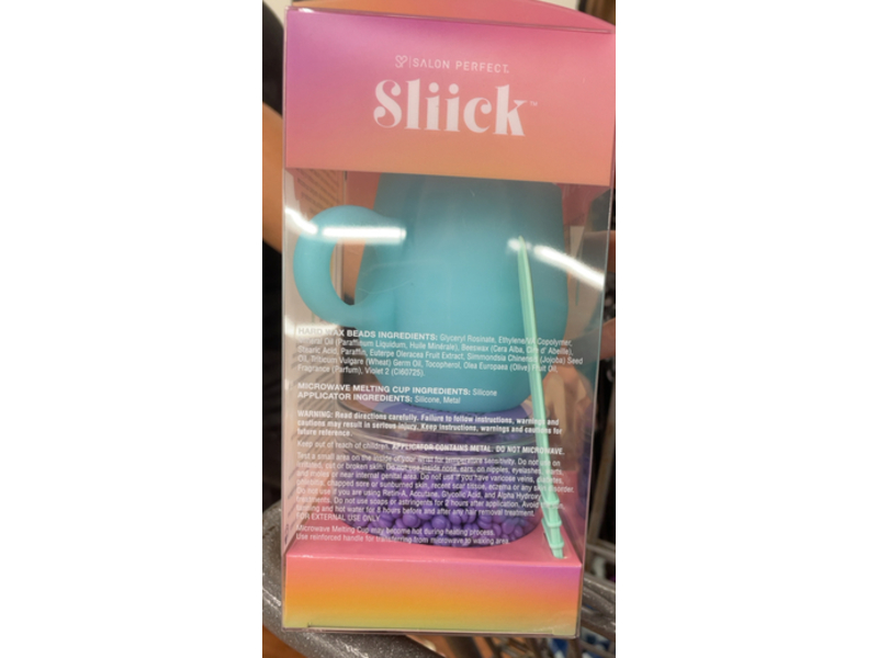 Salon Perfect Sliick Microwave Waxing Kit, 4 oz/113 g