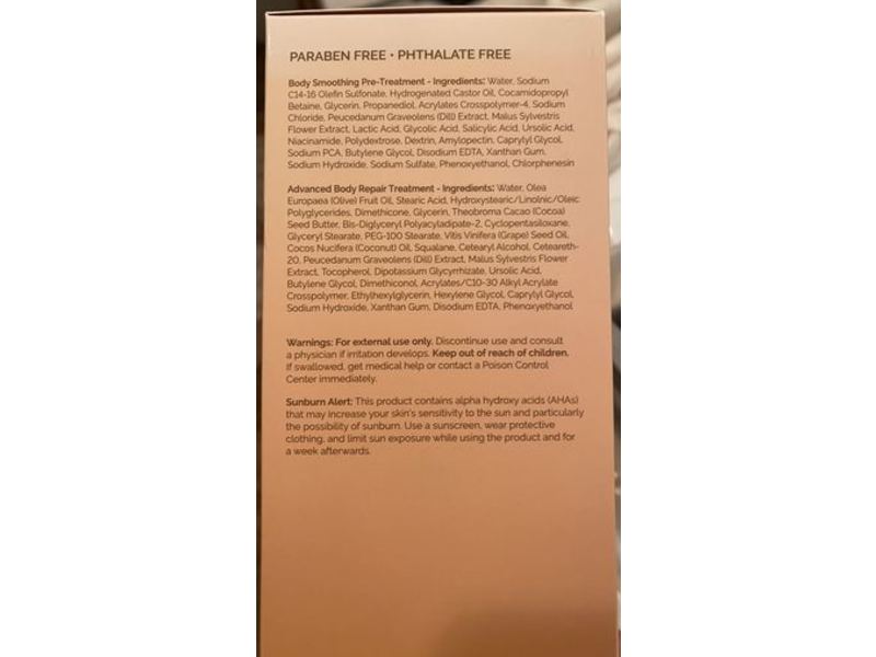 Crepe Erase 2-Step Advanced Body Treatment System Kit, Fragrance Free, 3.3 fl oz/95 mL