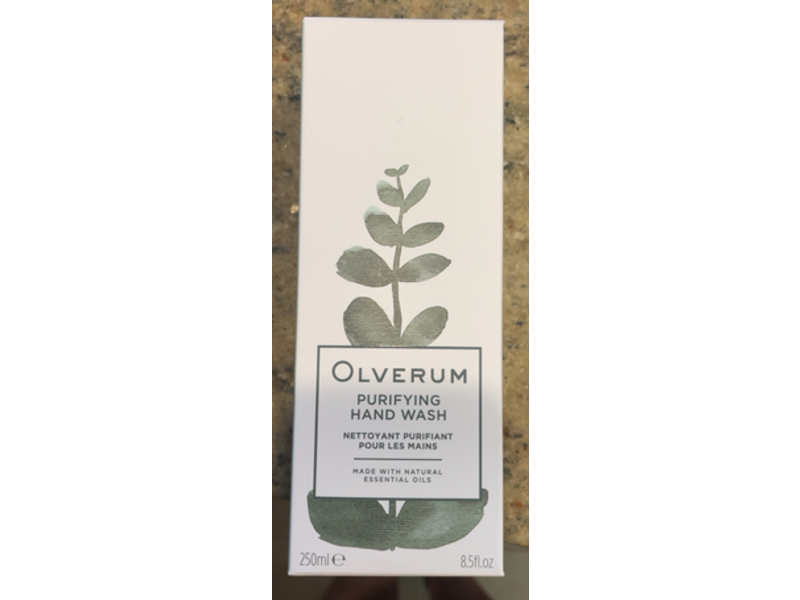 Olverum Purifying Hand Wash, Natural Essential Oils, 8.5 fl oz/250 mL