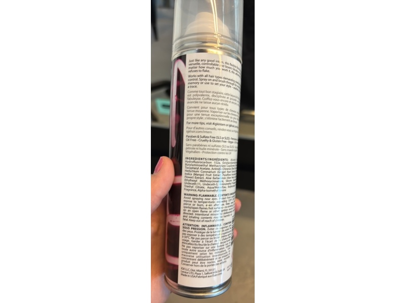 IGK Intern Flexible Hairspray, 7.2 fl oz/238 mL