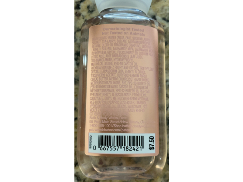 Bath & Body Works Pure Wonder Shower Gel, Aloe + Vitamin E, 3 fl oz/88 mL