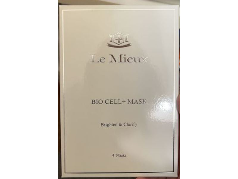 Le Mieux Bio Cell + Mask, Brighten & Clarify, 4 Count