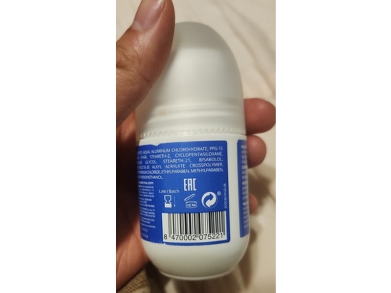Sesderma Dryses Deodorant Roll-On Antiperspirant, Men, 2.5 fl oz/75 mL