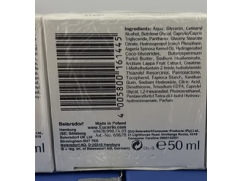 Eucerin Hyaluron-Filler + Elasticity Night Cream, 50 mL