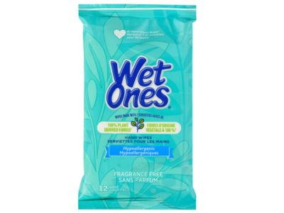 Wet Ones Hand Wipes, Pack Of 12