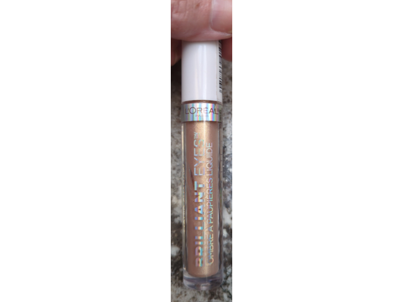 L'Oreal Paris Brilliant Liquid Eye Shadow, Crystal Shine, 1 fl oz