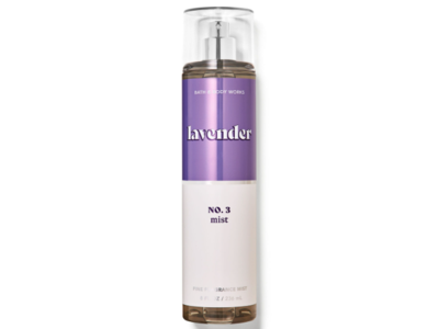 Bath & Body Works No. 3 Fine Fragrance Mist, Lavender, 8 fl oz/236 mL