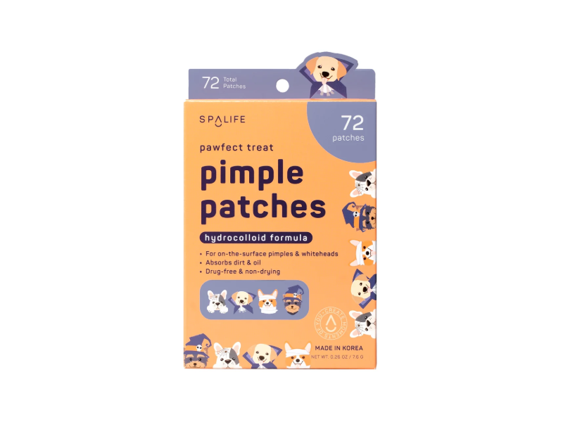 SpaLife Pawfect Treat Pimple Patches, 0.26 oz/7.6 g, 72 Count
