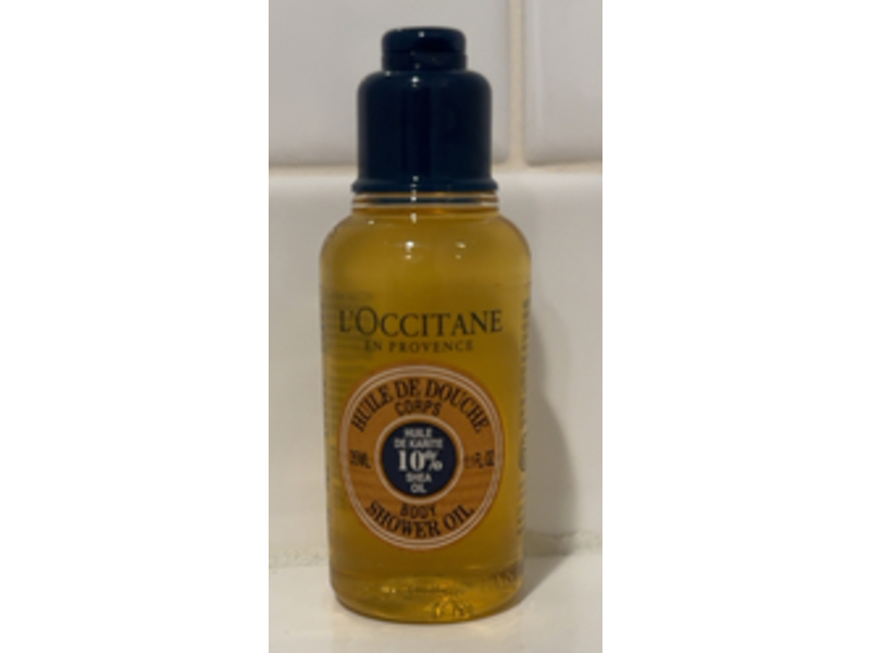 L'Occitane En Provence Body Shower Oil, 10% Shea Oil, 1.1 fl oz/35 mL