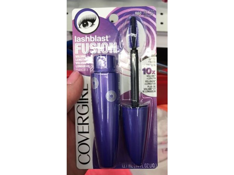 CoverGirl LashBlastFusion Mascara, Very Black 860, 0.44 oz (Pack of 6)