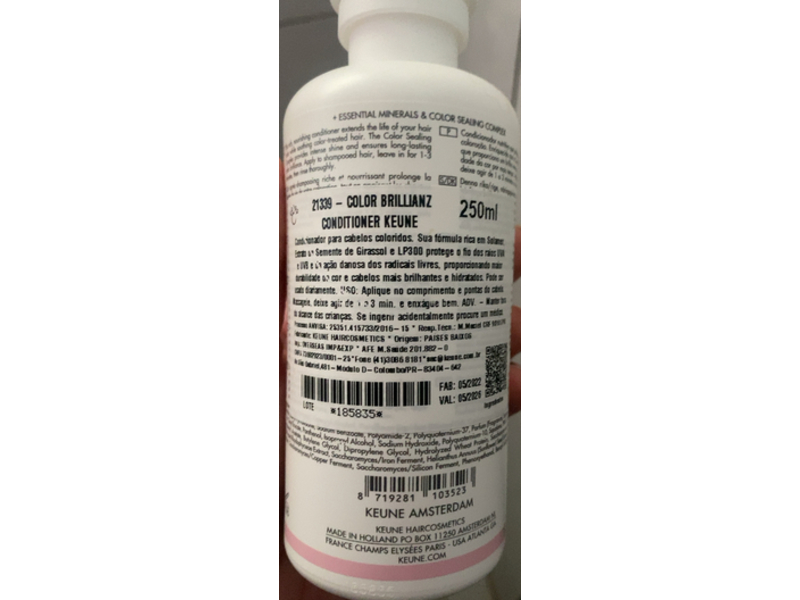 Keune Care Color Brillianz Conditioner, 8.5 fl oz/250 mL