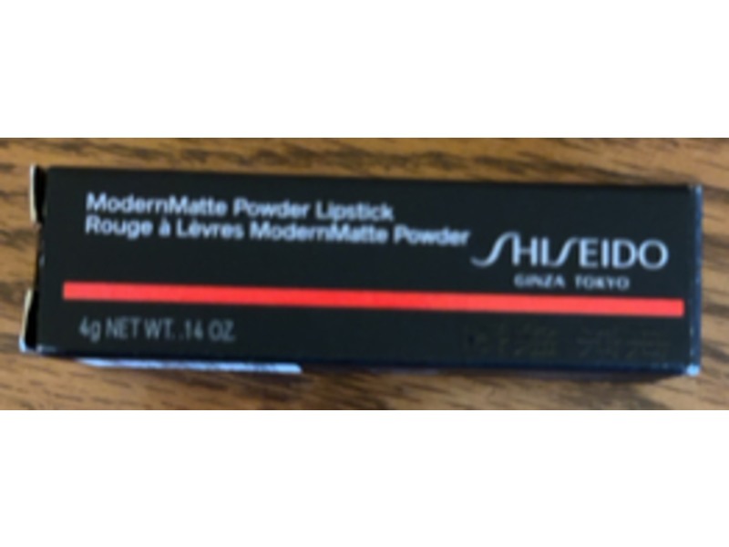 Shiseido Modern Matte Powder Lipstick, 505 Peep Show, 0.14 oz/4 g