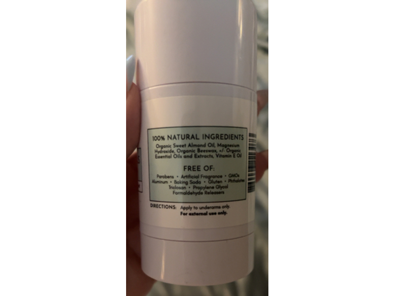 Just Ingredients Magnesium Deodorant, Eucalyptus Mint, 3 oz