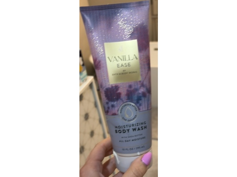 Bath & Body Works Vanilla Ease Moisturizing Body Wash, 10 fl oz/295 mL