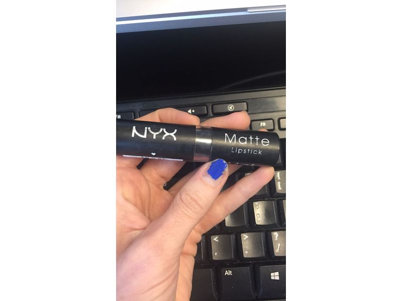 NYX Professional Makeup Matte Lipstick, Alabam