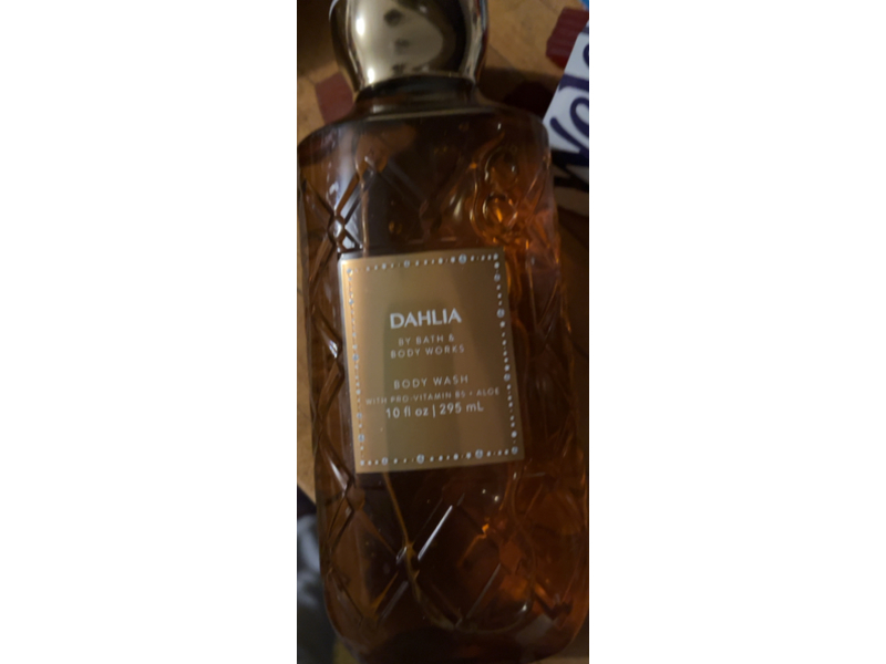 Bath & Body Works Dahlia Body Wash, Pro-Vitamin B5+Aloe, 10 fl oz/295 mL