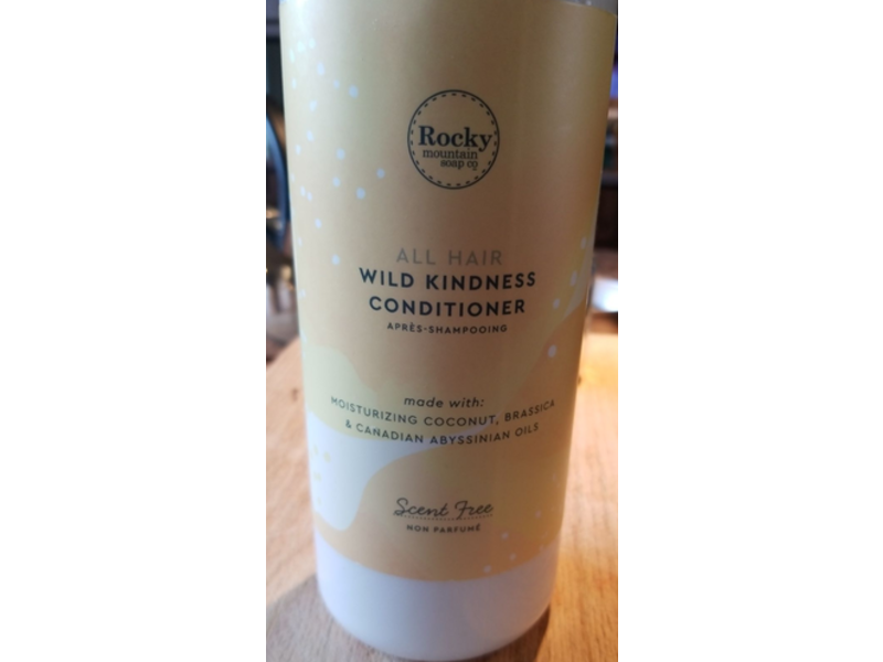 Rocky Mountain Soap Company Wild Kindness Conditioner, All Hair, Scent Free, 460 mL