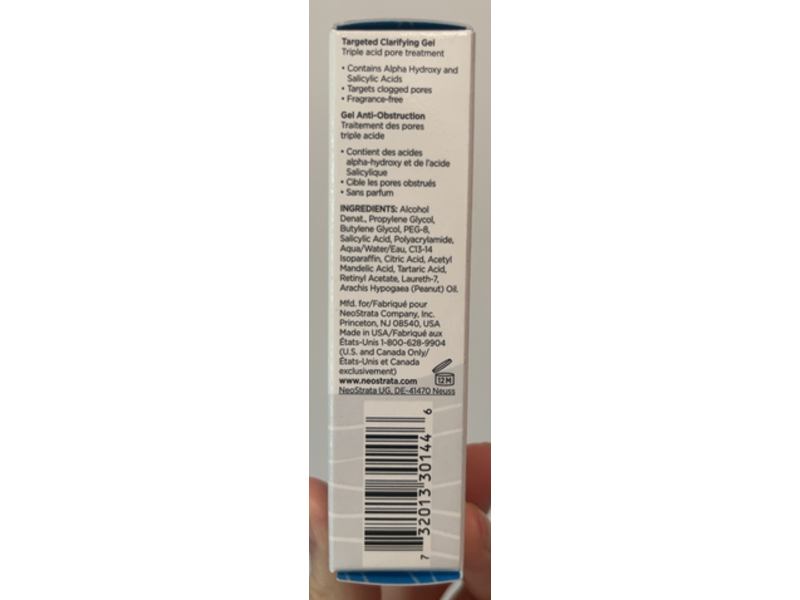 Neostrata Targeted Clarifying Gel, 0.5 oz/15 g