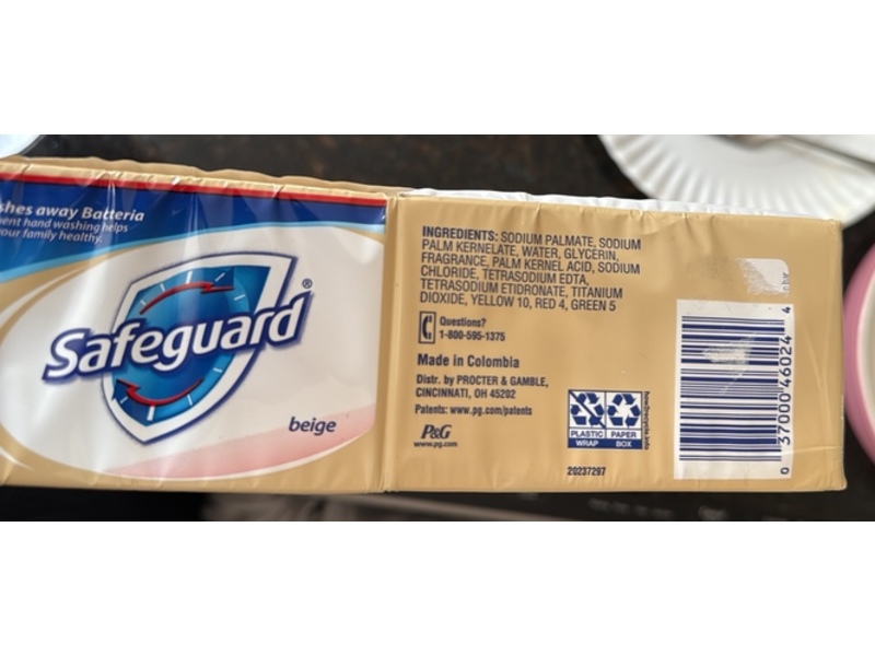Safeguard Antibacterial Soap Bar, 4 oz/113 g, 14 Bars