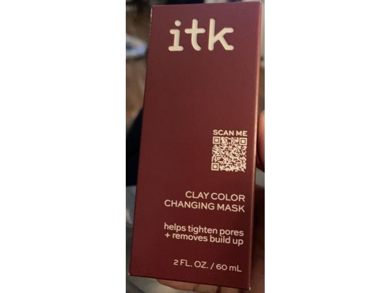 itk Clay Color Changing Mask, 2 fl oz/60 mL