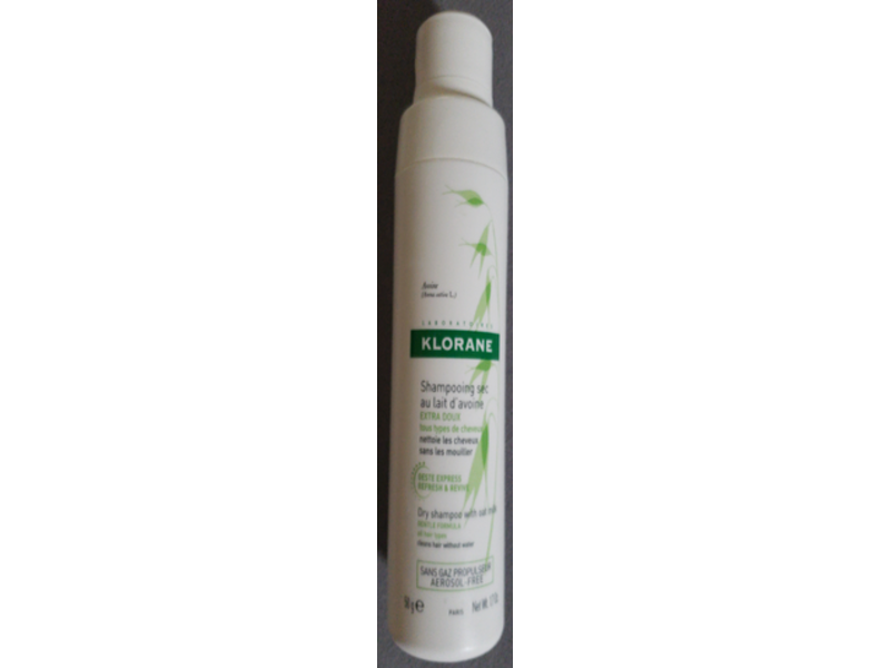 Klorane Dry Shampoo, Oat, 1.7 oz/50 g