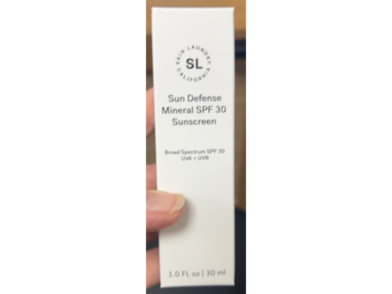 Skin Laundry Sun Defense Mineral Sunscreen, SPF 30, 1.0 fl oz/30 mL