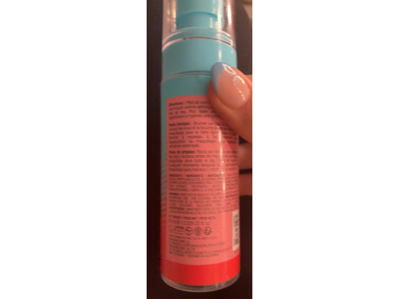 Rude Cosmetics Radiant Lasting Makeup Mist, 2.028 fl oz/60 mL