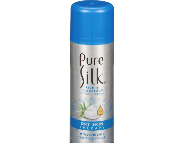 Pure Silk Rich & Luxurious Shave Cream, Aloe & Vitamin E, 10.88 oz