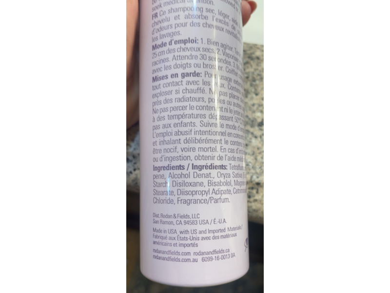 Rodan + Fields Refresh + Dry Shampoo, 8 oz/196 mL