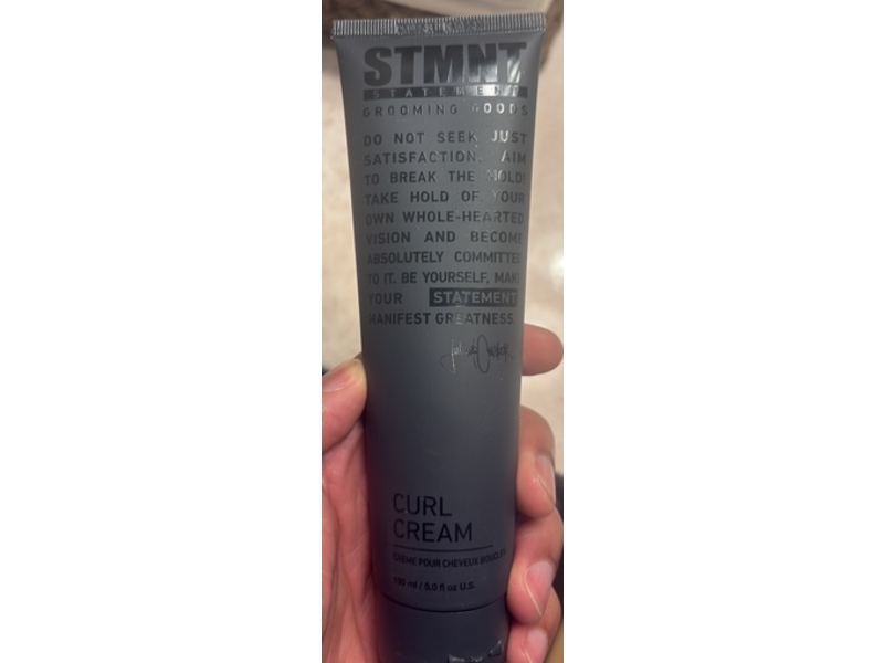 STMNT Grooming Goods Curl Cream, 5 fl oz/150 mL