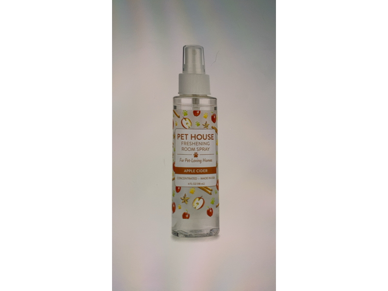 Pet House Freshening Room Spray, Apple Cider, 4 fl oz/118 mL