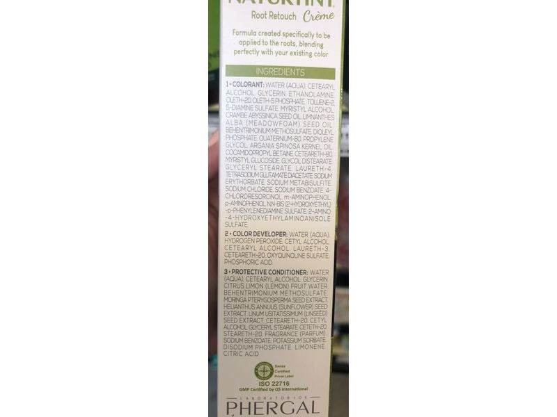 Naturtint Root Retouch Permanent Hair Color, Dark Brown, 1.52 fl oz/45 mL