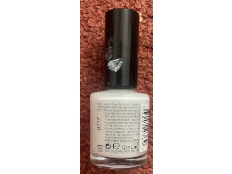 Rimmel London Super Gel, 001 Basic B, 12 mL