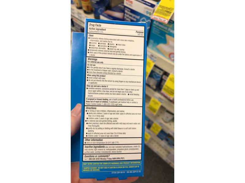 CVS Hydrocortisone Cream Regular Strength 0.5%