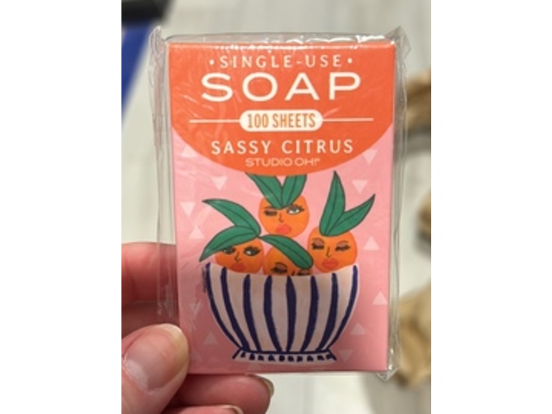 Studio Oh! Soap Sheets, Sassy Citrus, 100 Count