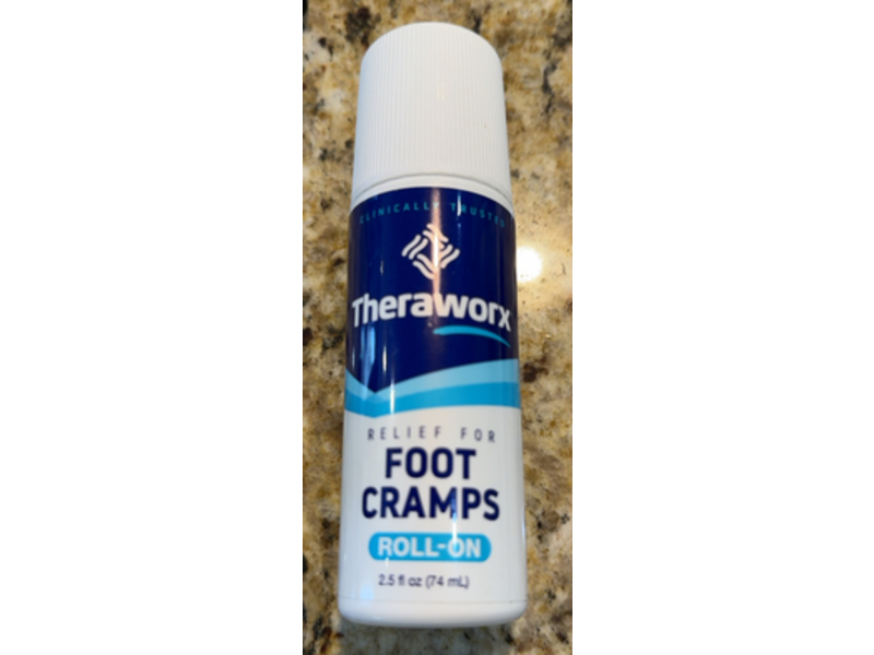 Theraworx Foot Cramp Roll-On, 2.5 fl oz/74 mL