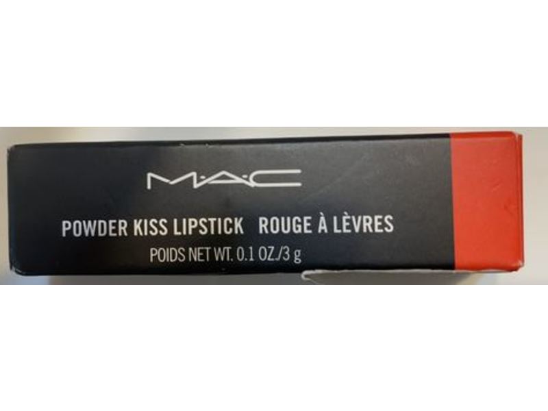 M.A.C Powder Kiss Lipstick, Mandarin O, 0.1 oz/3 g