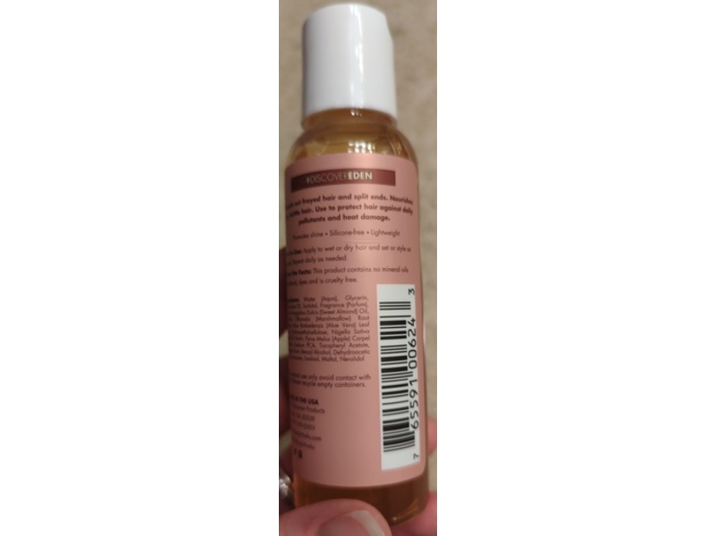 Eden Bodyworks Almond Marshmallow Hydration Serum, 2 fl oz/59 mL