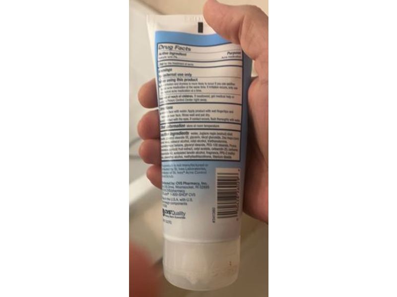 CVS Pharmacy Apricot Facial Scrub, 6 oz/170 g