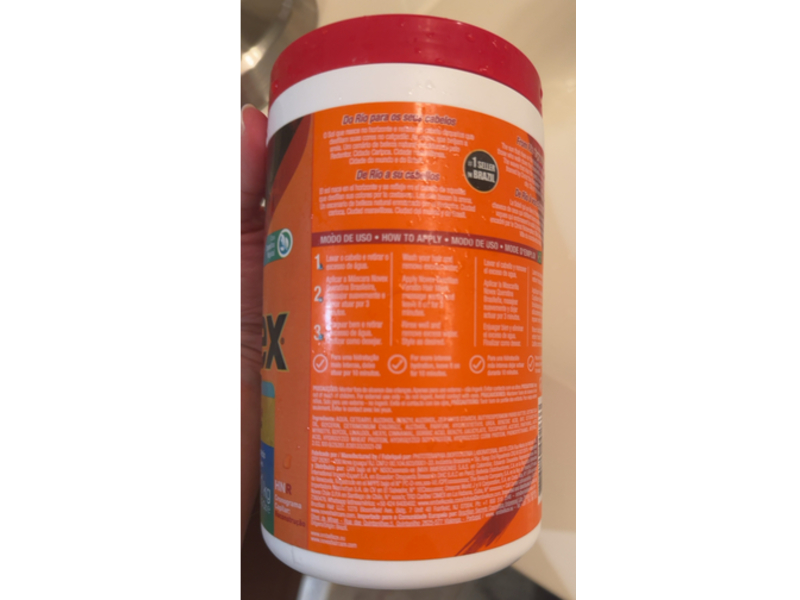 Novex Brazilian Keratin Deep Hair Mask, 35.3 oz/1 kg