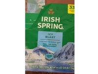 Irish Spring Deodorant Bar Soap, Icy Blast, 3.7 oz/104 .8 g, 12 Count - thumbnail 2