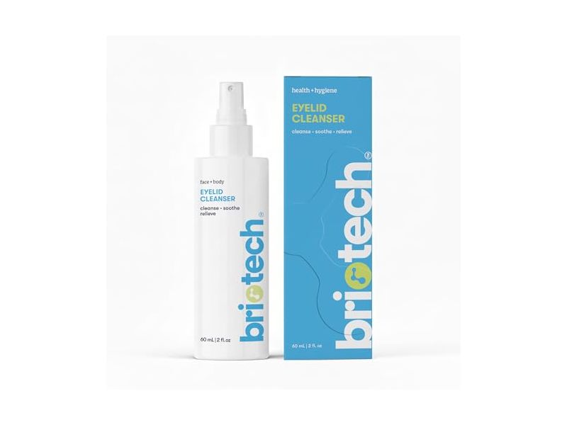 Briotech Eyelid Cleanser, 2 fl oz/60 mL