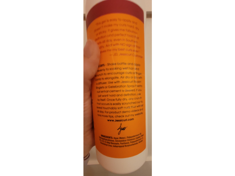 Jessicurl Spiralicious Styling Gel, 16 fl oz/473 mL