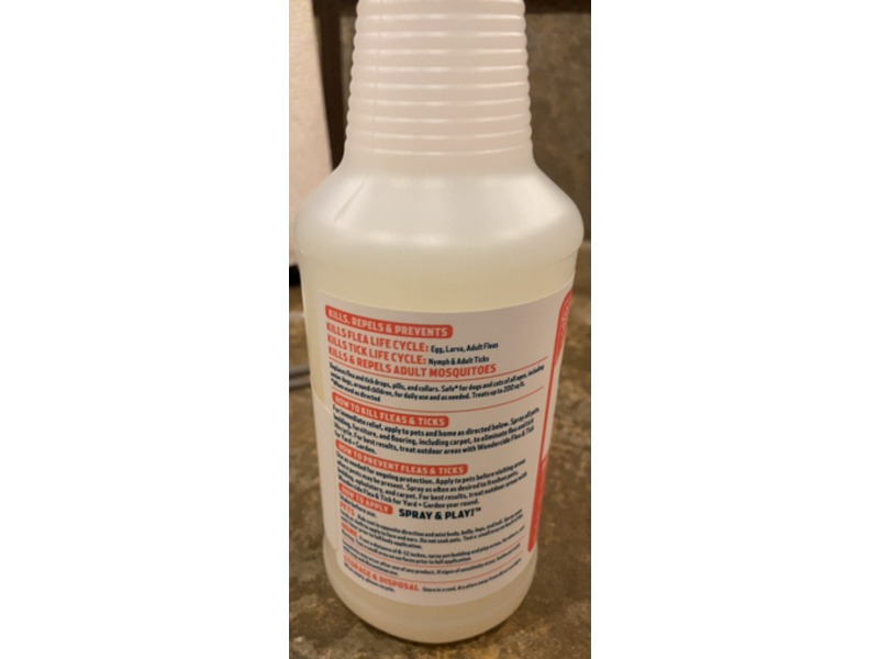 Wondercide Flea & Tick Pets + Home Kills, Repels & Prevents, Peppermint Scent 32 OZ