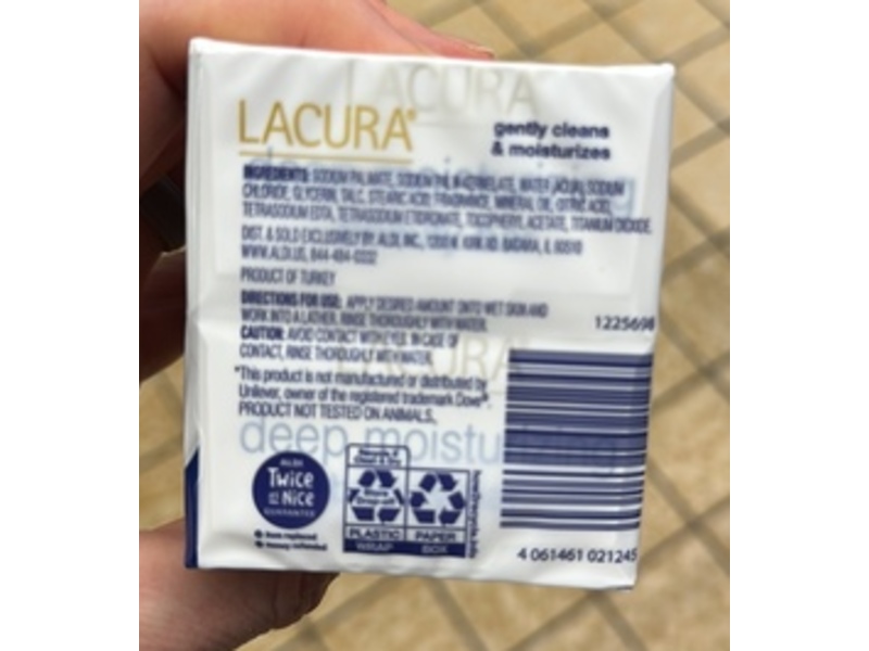 Lacura Deep Moisturizing Beauty Bar, 4 oz/113 g, Pack Of 2