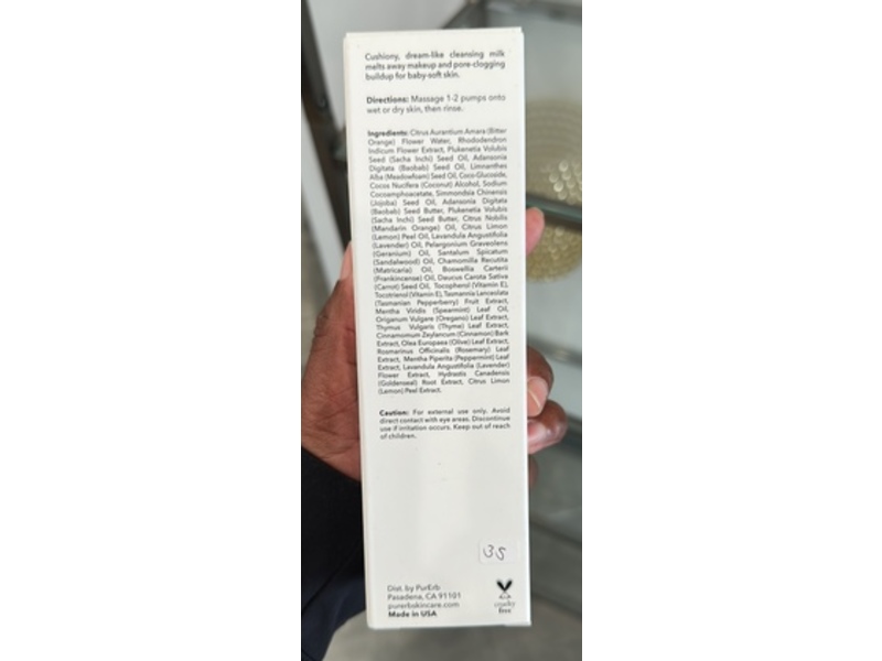 Purerb Gentle Cleansing Milk, 6 oz/175 mL