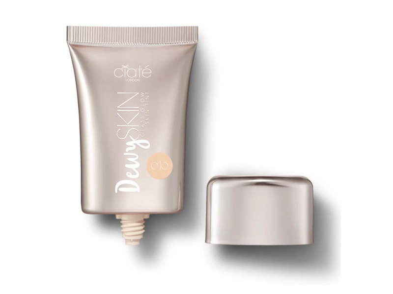 Ciate London Dewy Skin Glass Glow Skin Tint, 010, 1.01 fl oz/30 mL