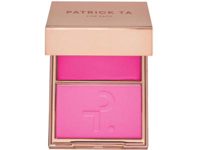 Patrick Ta Cream + Powder Blush Duo, She's Giving, 0.21 oz/6 g