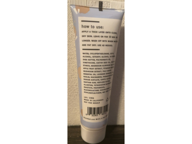 Feel Mindful Palo Santo Soothing Mask, 1 fl oz/29 mL