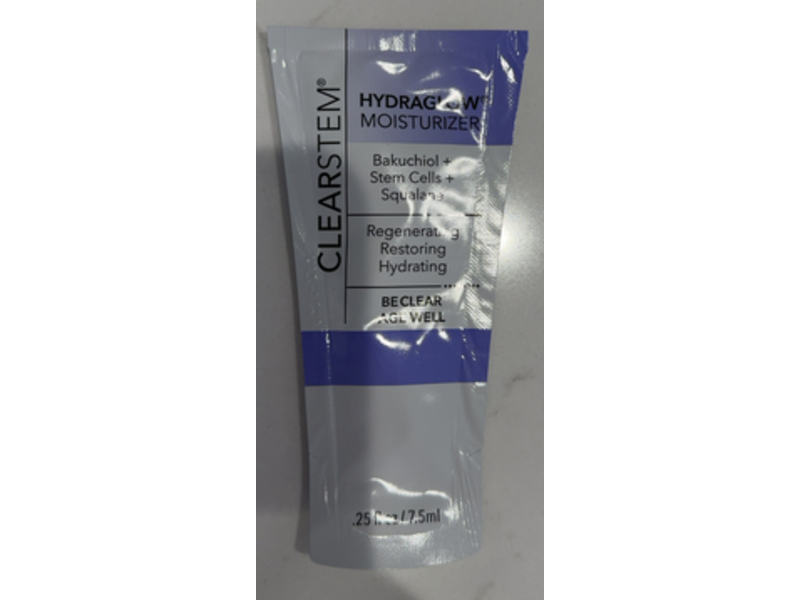 Clearstem Hydraglow Moisturizer, Bakuchiol + Stem Cells + Squalene, 0.25 fl oz/7.5 mL